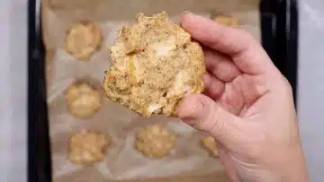 Apfelküchle ohne Zucker aus dem Backofen: Genießen