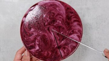 Blueberry Cheesecake ohne Zucker: Kühlen