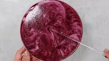 Blueberry Cheesecake ohne Zucker: Kühlen