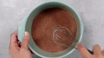 Brownie Cookies ohne Zucker und ohne Mehl: Mischen