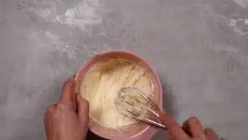 Erfrischungsstäbchen selber machen ohne Zucker: Rühren