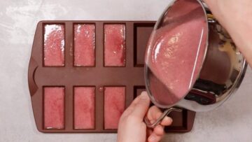 Fruchtriegel ohne Zucker: Abkühlen