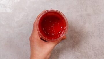 Fruchtriegel ohne Zucker: pürieren