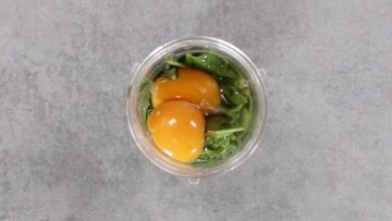 Frühstückswraps pürieren