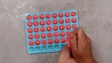 Fruit Loops ohne Zucker: Aufspritzen