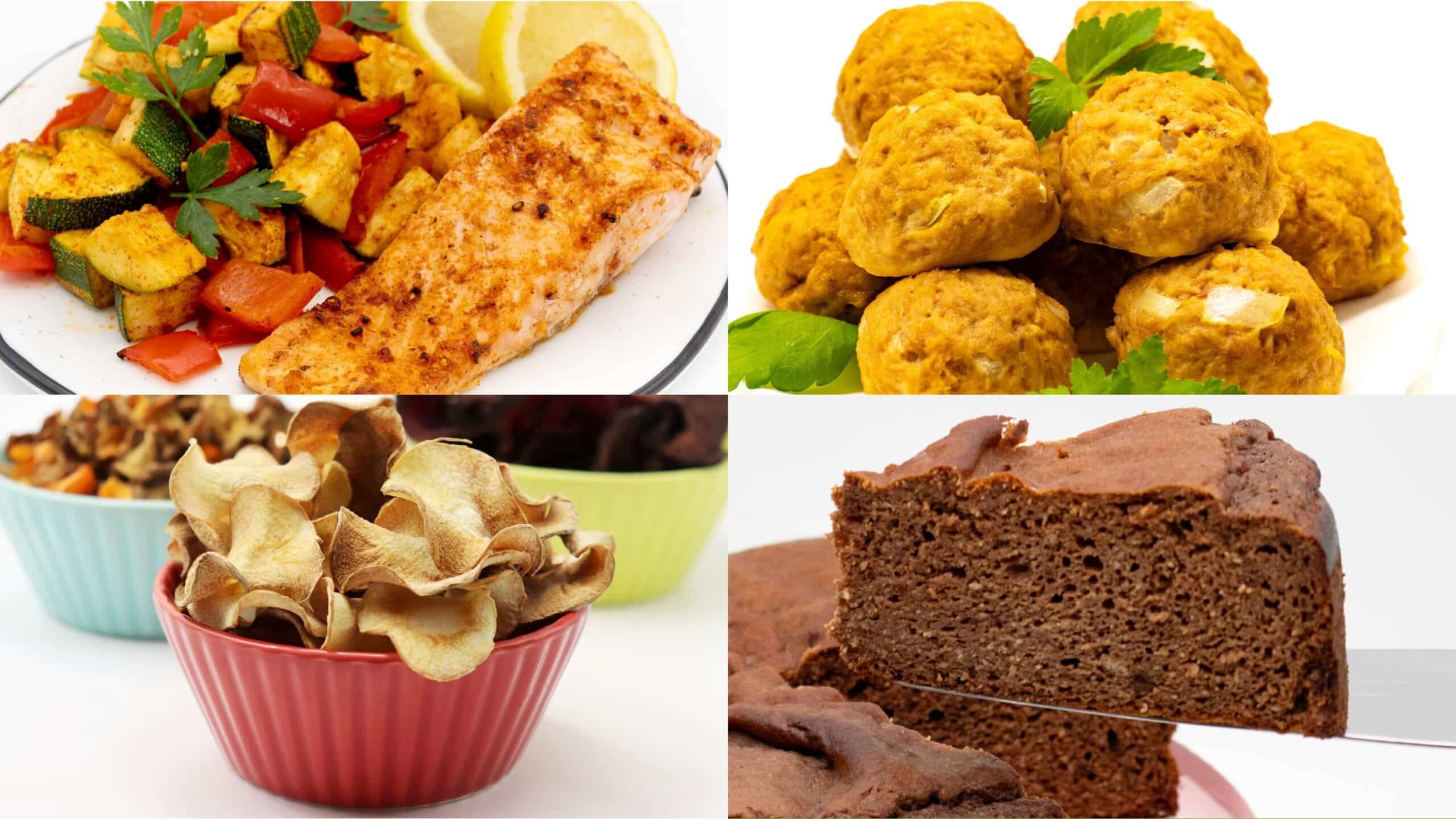 gesunde Airfryer Rezepte Low carb und proteinreich, fettarm
