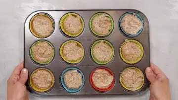 Gewürzmuffins ohne Zucker: Backen