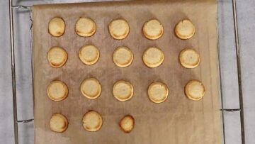 Heidesand ohne Zucker: Abkühlen