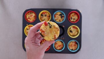 Herzhafte Protein Muffins: Backen im Ofen