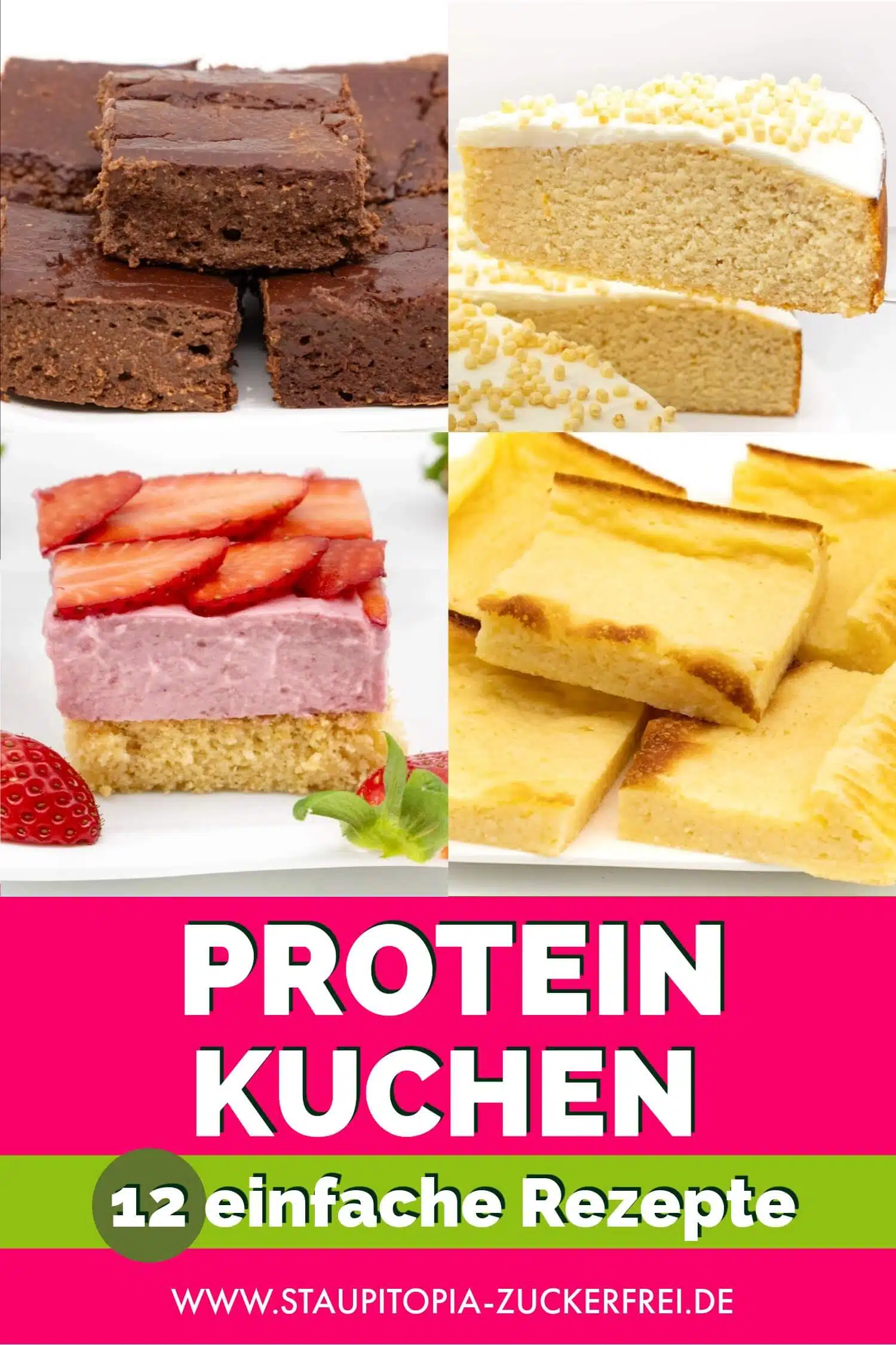 High Protein Kuchen ohne Zucker