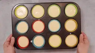 Joghurt Muffins ohne Zucker: Backen