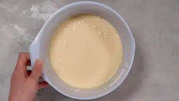 Joghurt Muffins ohne Zucker: Rühren