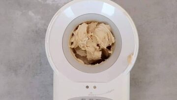 Kaffee Eis ohne Zucker: Einfrieren