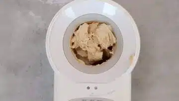 Kaffee Eis ohne Zucker: Einfrieren