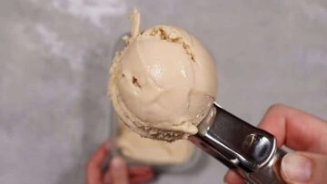 Kaffee Eis ohne Zucker: Genießen