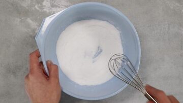 Kaffee Eis ohne Zucker: Mischen