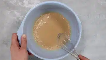 Kaffee Eis ohne Zucker: Rühren