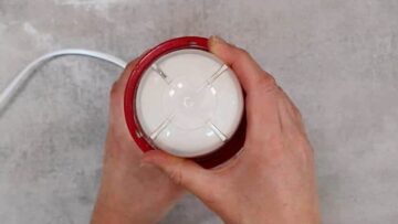 Kaffee Pralinen ohne Zucker: Pulverisieren