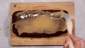 Kaffeekuchen ohne Zucker: Fertigstellen