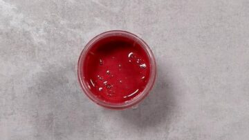 Kirschpralinen ohne Zucker: pürieren