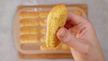 Löffelbiskuit ohne Zucker: backen