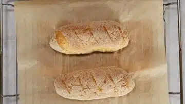 Low Carb Baguette backen