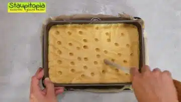 Low Carb Butterkuchen Vertiefungen