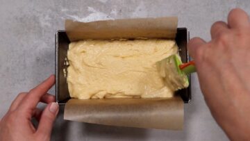 Low Carb Eiweißbrot Form vorbereiten