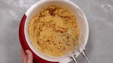 Low Carb Erdnussbutter Kuchen ohne Zucker: Rühren