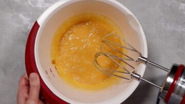 Low Carb Erdnussbutter Kuchen ohne Zucker: Verrühren