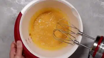 Low Carb Erdnussbutter Kuchen ohne Zucker: Verrühren