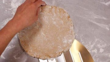 Low Carb Fladenbrot: Formen