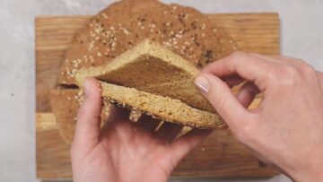 Low Carb Fladenbrot: Füllen