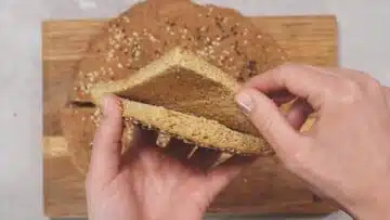 Low Carb Fladenbrot: Füllen