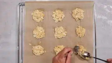 Low Carb Florentiner Plätzchen: Formen