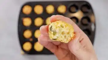 Low Carb Käsebällchen: Genießen