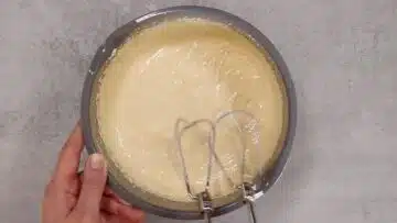 Low Carb Käsekuchen Muffins ohne Zucker rühren