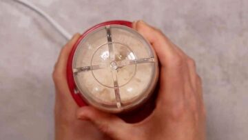 Low Carb Knödel: mahlen