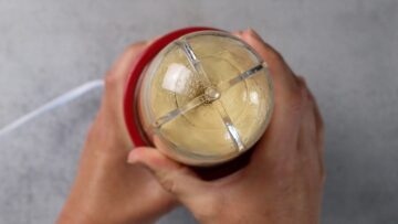 Low Carb Lasagne: Mixen