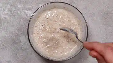 Low Carb Protein Porridge erhitzen