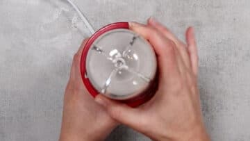 Low Carb Quarkkeulchen ohne Kartoffeln pulverisieren