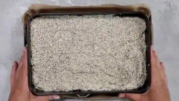 Low Carb Quarkkuchen ohne Zucker: Backen