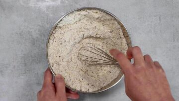 Low Carb Rüblikuchen ohne Mehl: Mischen