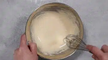 Low Carb Toasties: Rühren