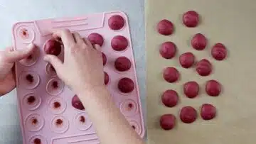 Macarons ohne Zucker: Abkühlen