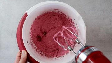 Macarons ohne Zucker: Rühren