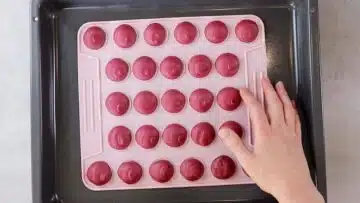 Macarons ohne Zucker: Ruhen