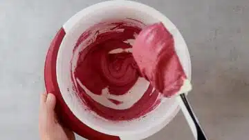 Macarons ohne Zucker: Unterheben