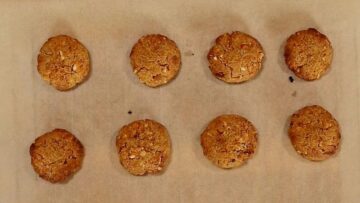 Möhrenkekse ohne Zucker: Abkühlen