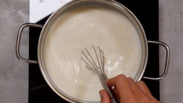 Mohn Streuselkuchen ohne Zucker: Rühren